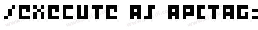 /execute as @p[tag=!字体转换